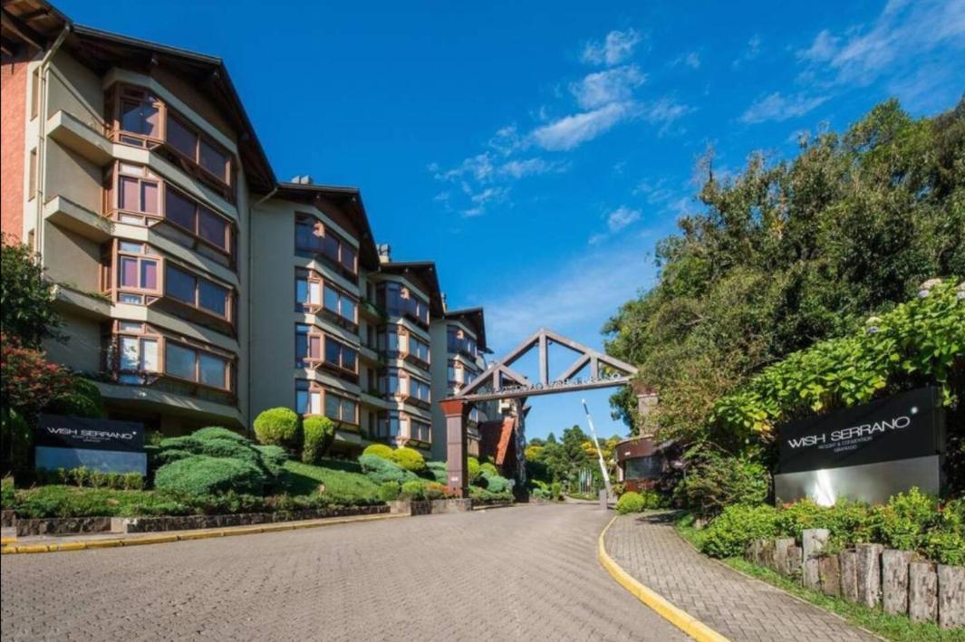 Flat Com Acesso Ao Hotel Ws Грамаду Экстерьер фото
